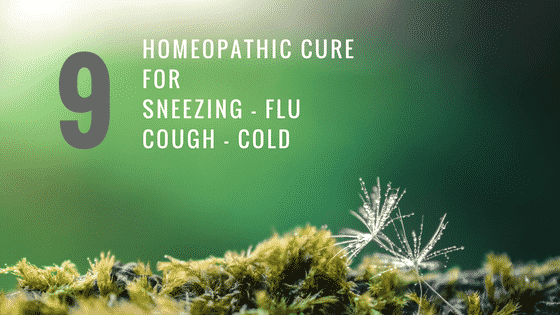 Homeopathic Medicine For Cough, Cold, Sneezing and Flu